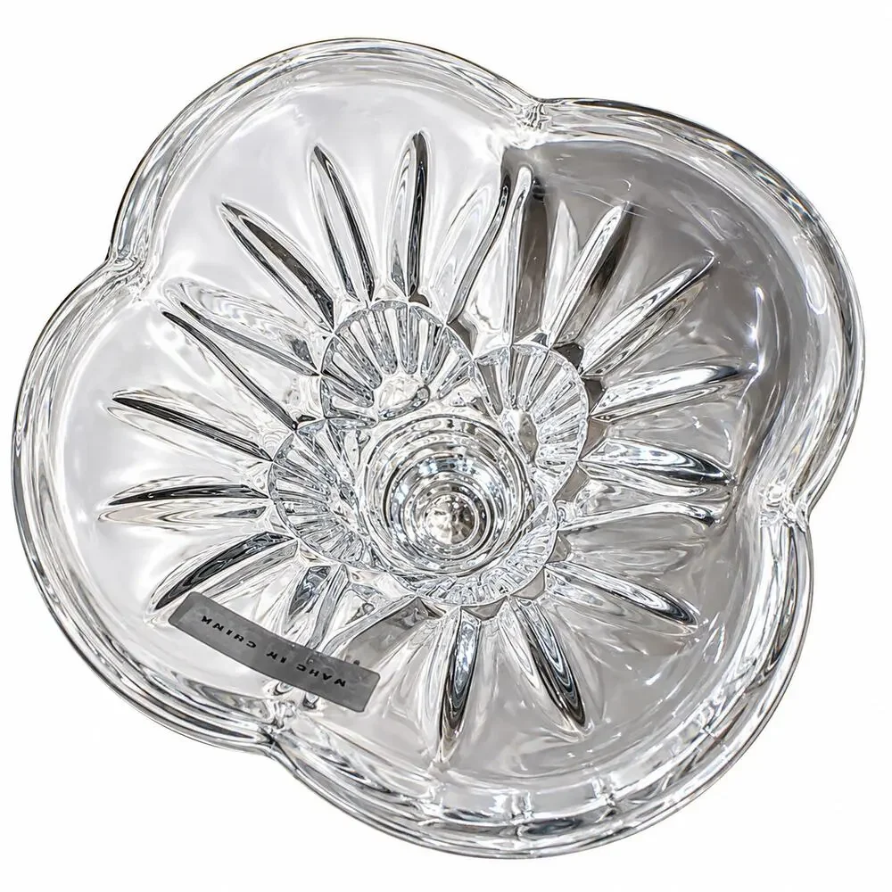 Shannon Crystal Freedom Vase Clear Cut Crystal Pedestal Flower Vase Original Box